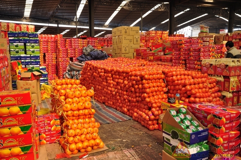 西安:最大的水果批发市场在哪里?